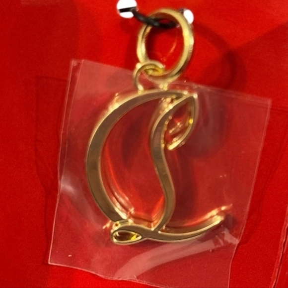 ❤️CHRISTIAN LOUBOUTIN ICONIC MONOGRAM CHARM  NWT - Picture 2 of 5